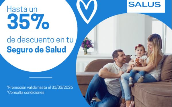 35% de descuento en tu seguro de salud-SALUS