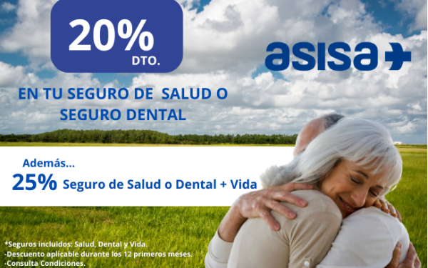 Hasta 25% de descuento en tu seguro Multirramo-Asisa