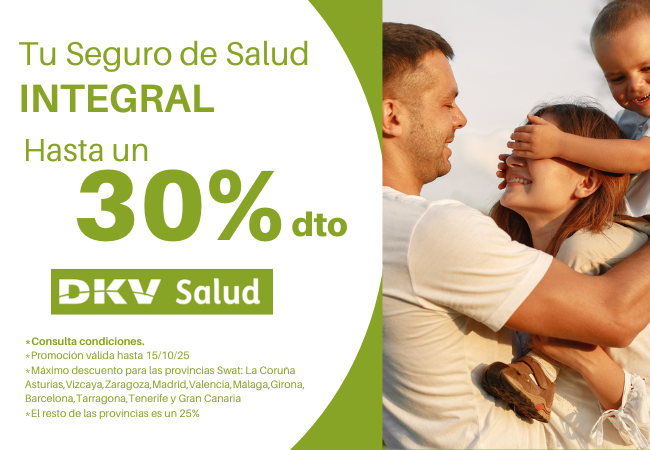 Hasta un 30% de descuento en tu Seguro de Salud Integral – DKV