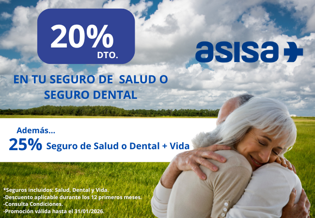 Hasta 25% de descuento en tu seguro Multirramo-Asisa