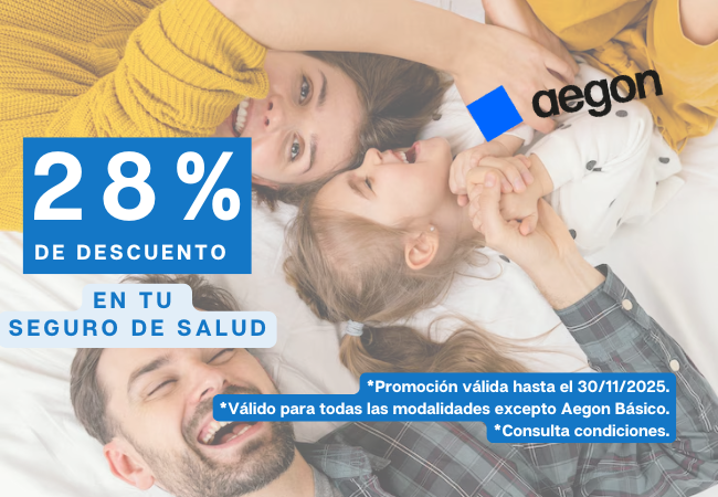 28% de descuento en tu Seguro de Salud – AEGON