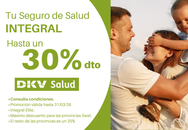 Hasta un 30% de descuento en tu Seguro de Salud Integral – DKV