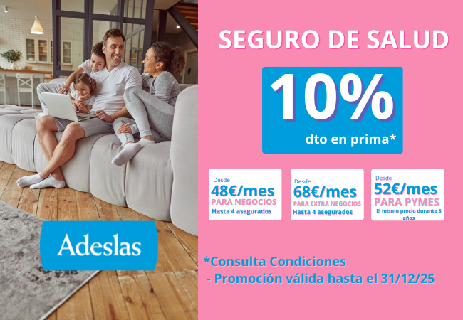 10% de descuento en tu Seguro de Salud para empresas – ADESLAS