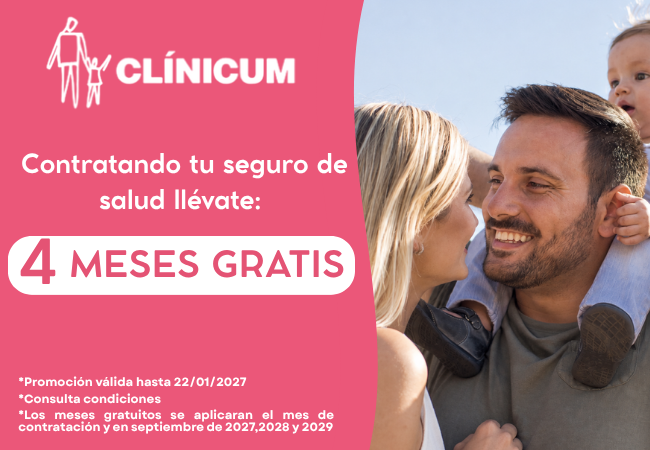 4 MESES GRATIS CON TU SEGURO DE SALUD CLÍNICUM