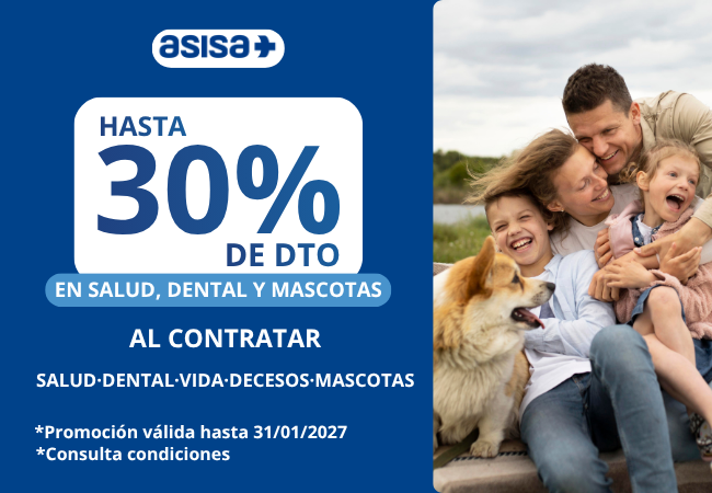 HASTA 30% DE DESCUENTO EN ASISA MULTIRRAMO